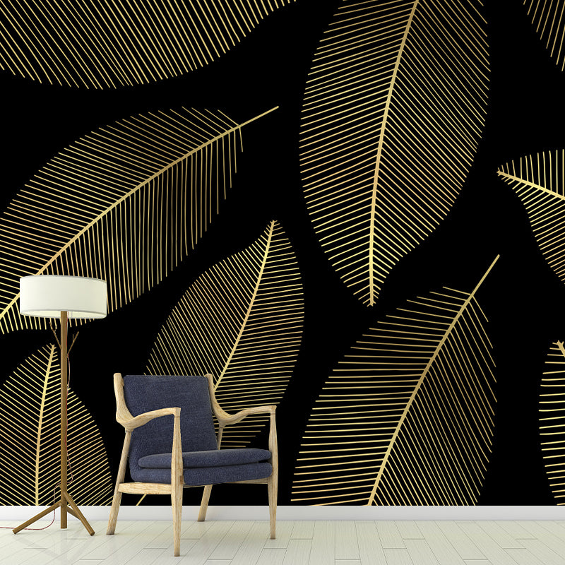 Plants Illustration Environmental Wall Mural Wallpaper Living Room Wall Mural