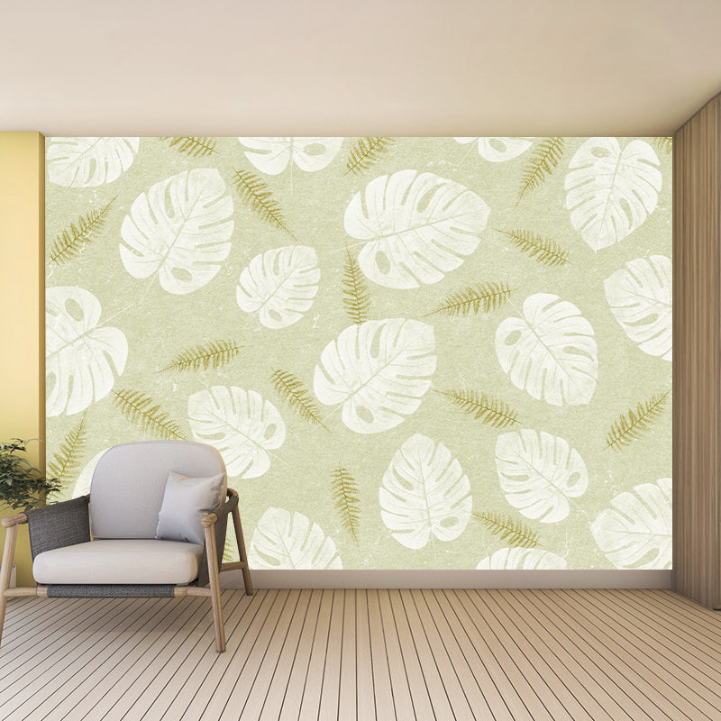 Plants Illustration Environmental Wall Mural Wallpaper Living Room Wall Mural