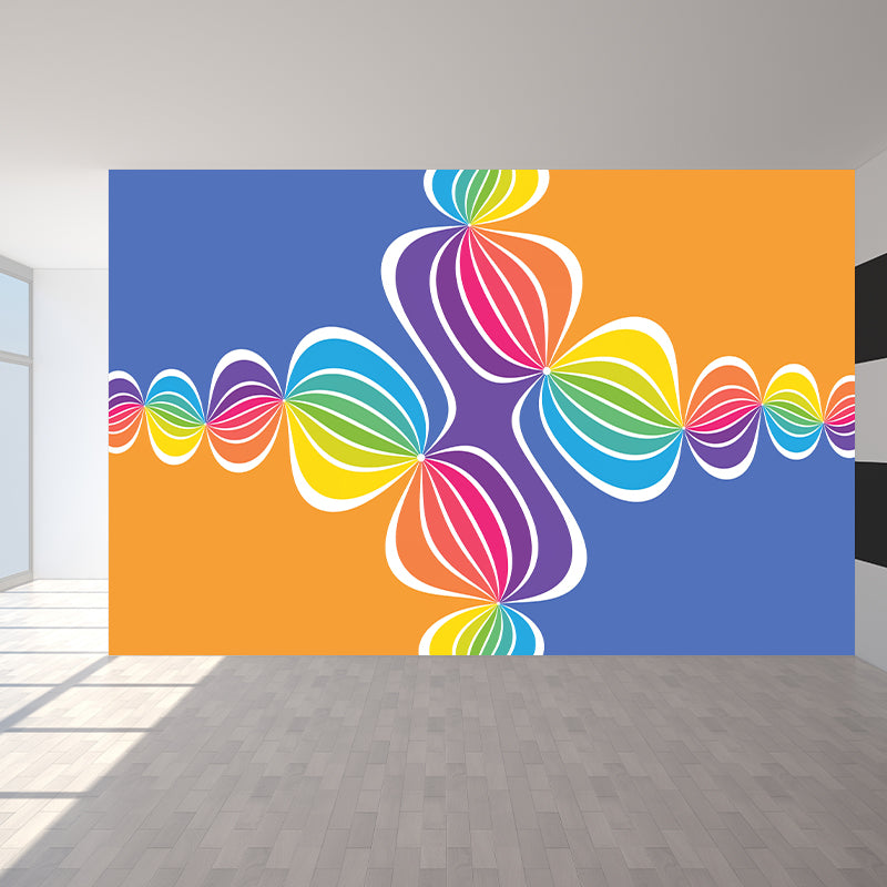 Abstract Geometry Painting Mural Wallpaper Illustration Indoor Wall Mural