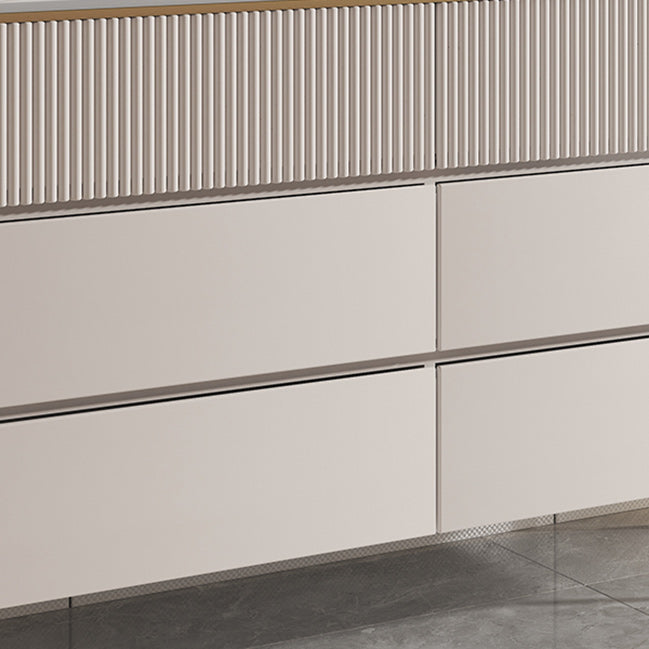 Classic Glam Dresser Stone Storage Chest Dresser with 3/6 Drawers , 15.6 Inch W