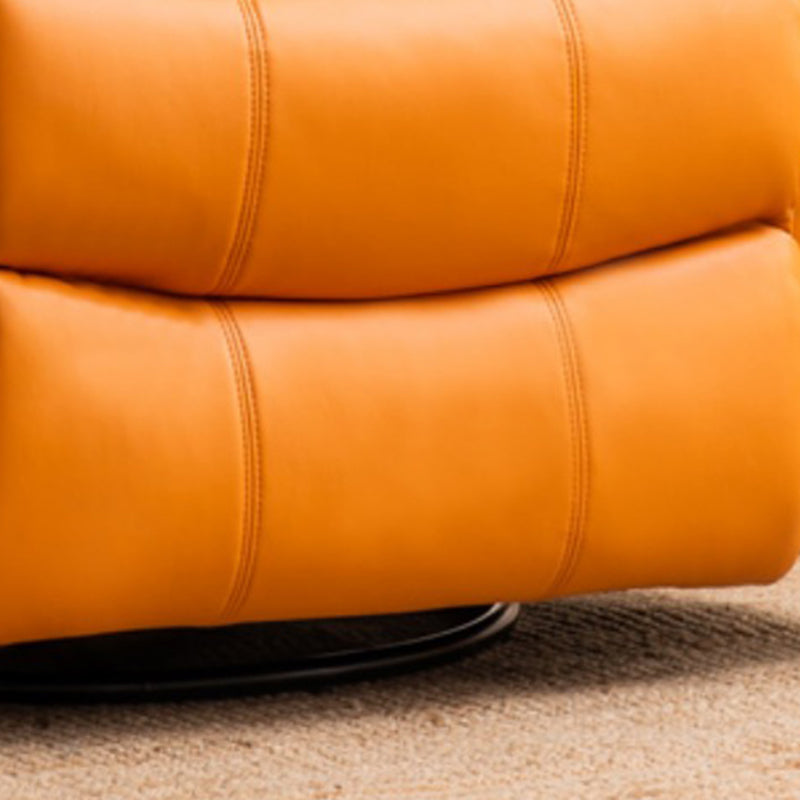 Metal Frame Home Theater Recliner Swivel Rocker Chair with Storage