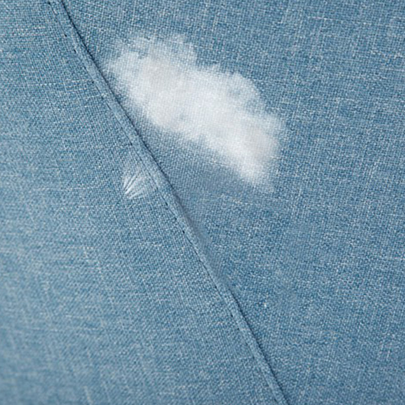 Contemporary Sloped Arms Accent Armchair Basic Four Leg Arm Chair