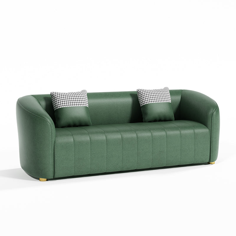 Contemporary Seating Cushions Tuxedo Arm Living Room Standard Settee