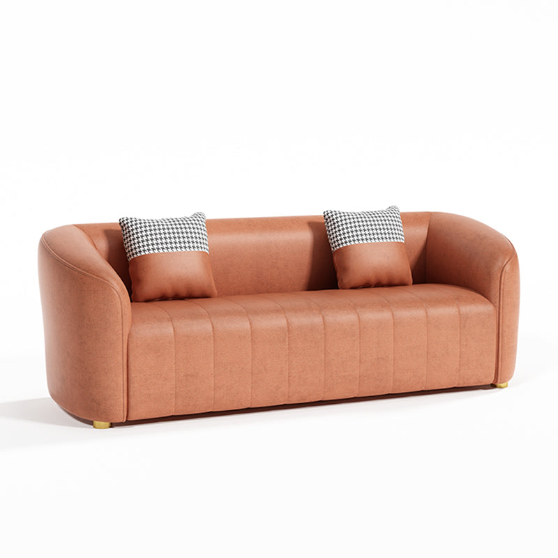 Contemporary Seating Cushions Tuxedo Arm Living Room Standard Settee