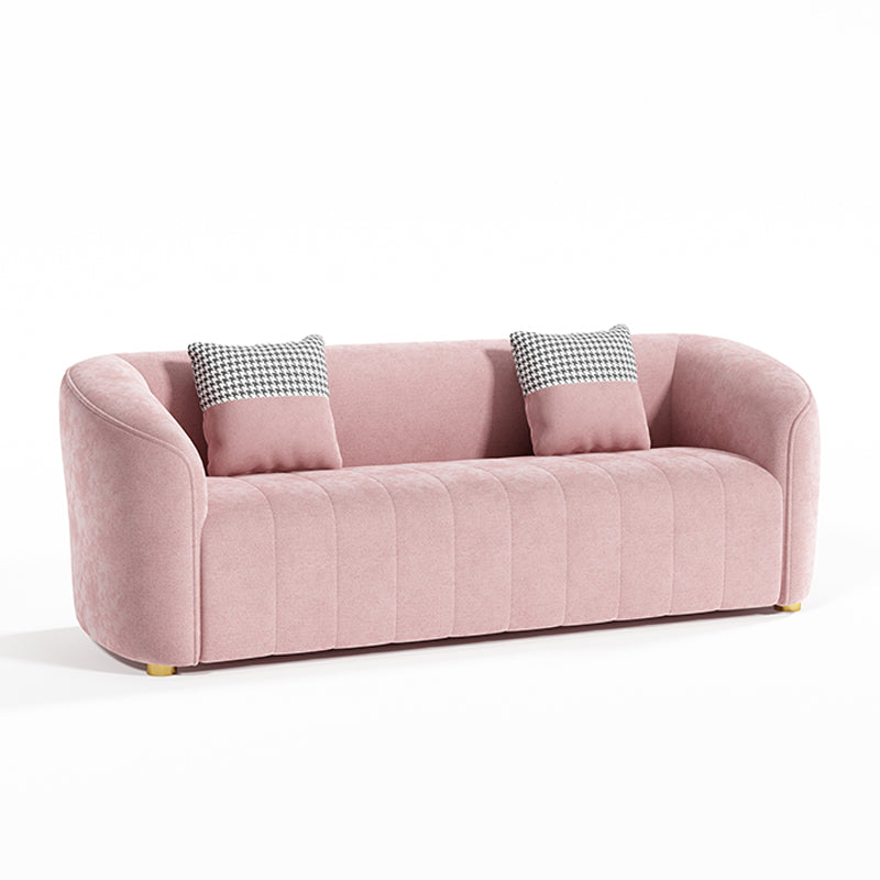 Contemporary Seating Cushions Tuxedo Arm Living Room Standard Settee