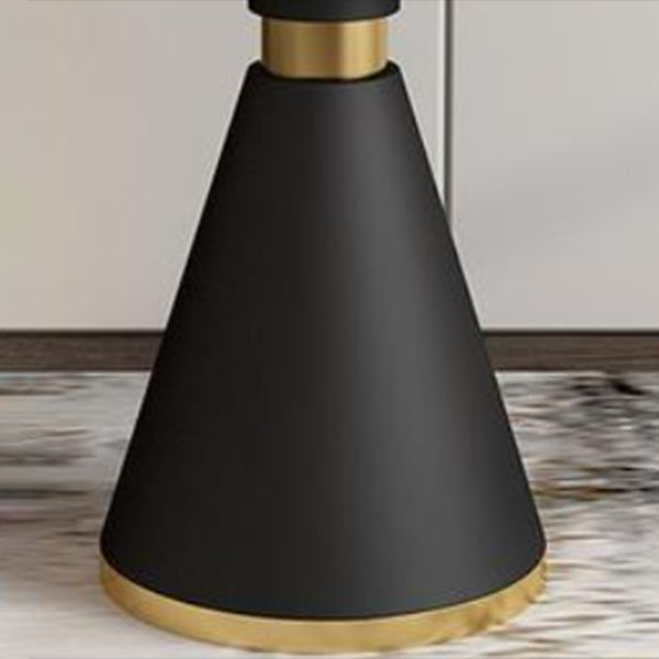 Round Dining Set with Arm Chairs 1/2/5 Pcs Stone Top Dinette Table Set for Kitchen