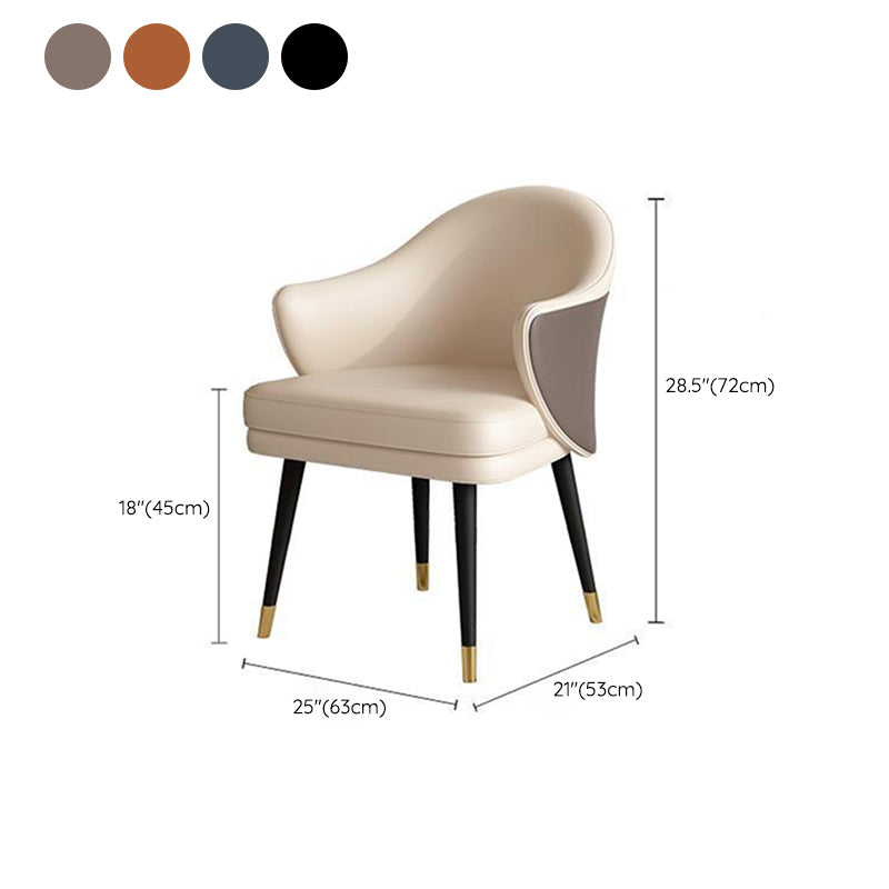 Round Dining Set with Arm Chairs 1/2/5 Pcs Stone Top Dinette Table Set for Kitchen