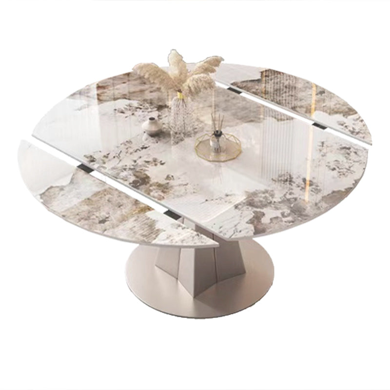 Sintered Stone Top Room Table Glam Dining Table for Dining Room