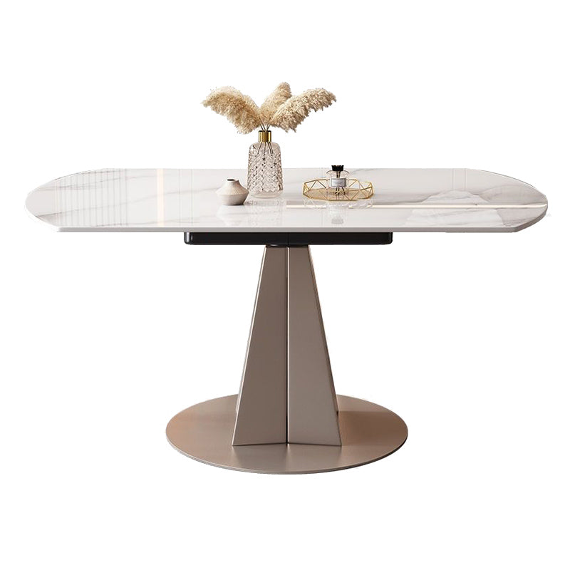 Sintered Stone Top Room Table Glam Dining Table for Dining Room