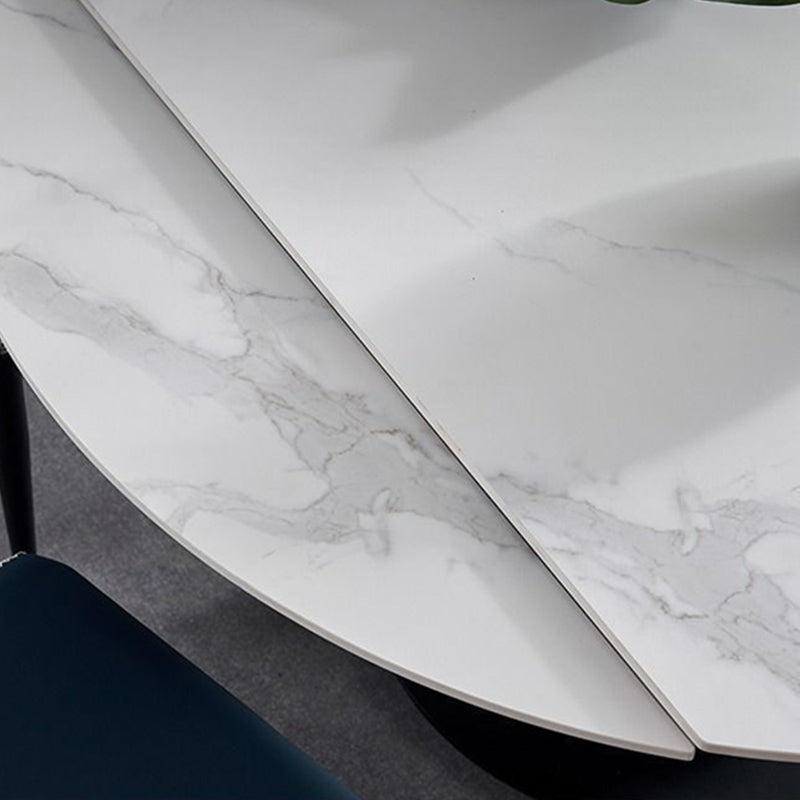Sintered Stone Top Dining Table Round Dining Table for Dining Room