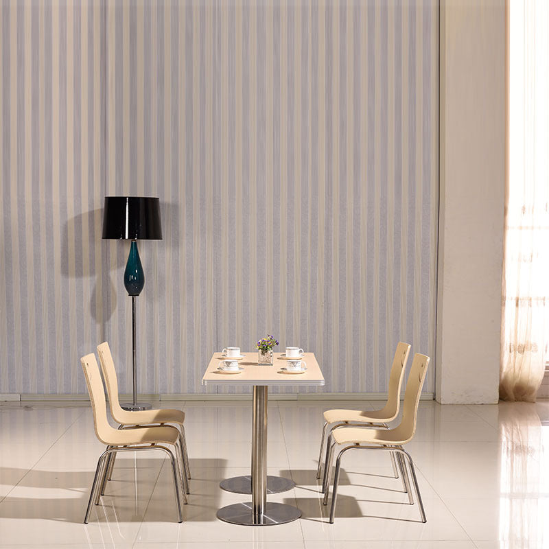 Contemporary Outdoor Chair Wood and Metal Patio Dining Chair