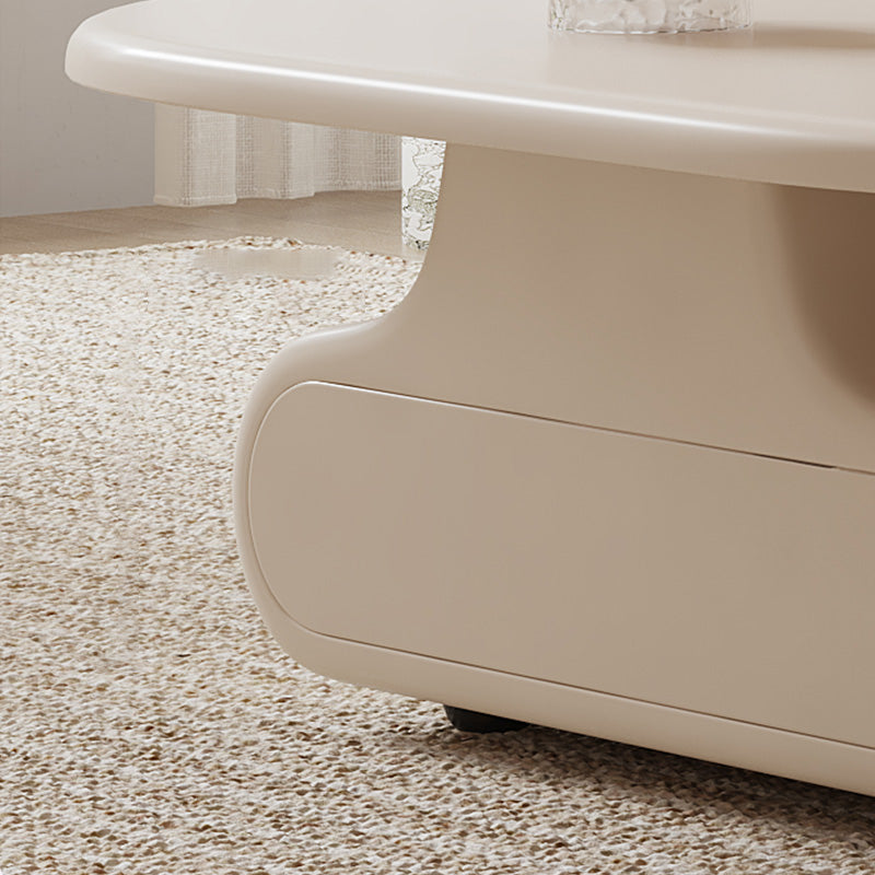 29" Wide Contemporary Coffee Table Single Cocktail Table with Drawer