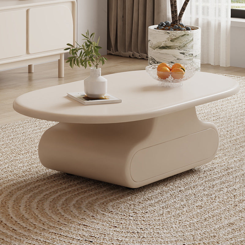 29" Wide Contemporary Coffee Table Single Cocktail Table with Drawer