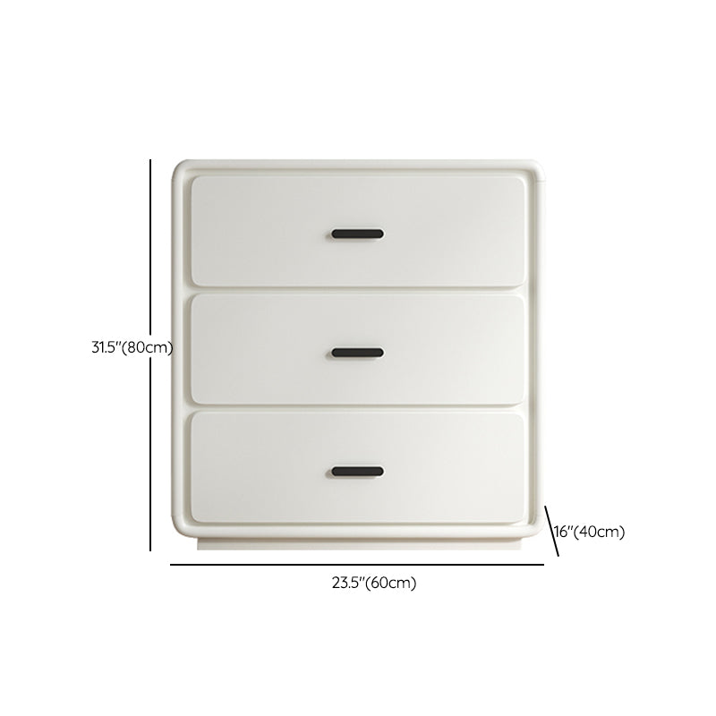 Contemporary Rectangle Accent Chest Wood Soft Close Drawers Storage Cabinet