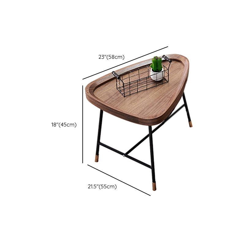 Contemporary Coffee Table Wooden Brown Coffee Cocktail Table