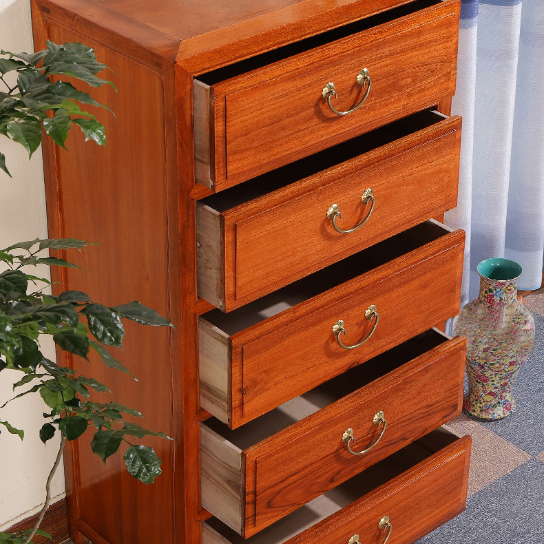 Mid Century Modern Square Accent Cabinet Antique Finish Cabinet With Doors