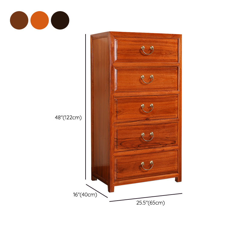 Mid Century Modern Square Accent Cabinet Antique Finish Cabinet With Doors