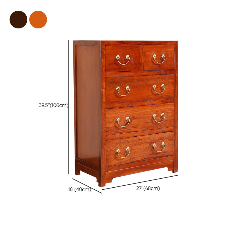 Mid Century Modern Square Accent Cabinet Antique Finish Cabinet With Doors