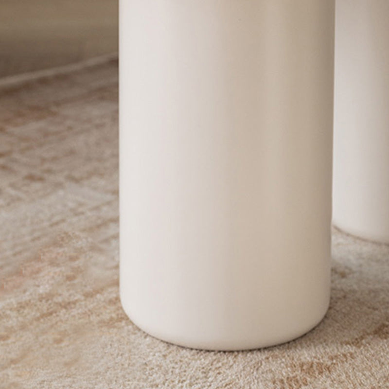 Contemporary Coffee Table Wooden Round Coffee Cocktail Table