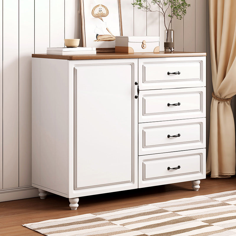 Mid Century Modern Accent Chest  Rectangle Chest with Drawers