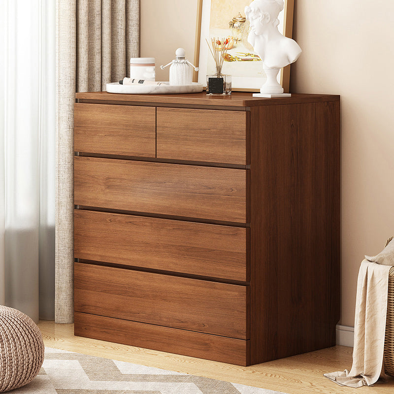 Mid Century Modern Accent Chest  Rectangle Chest with Drawers