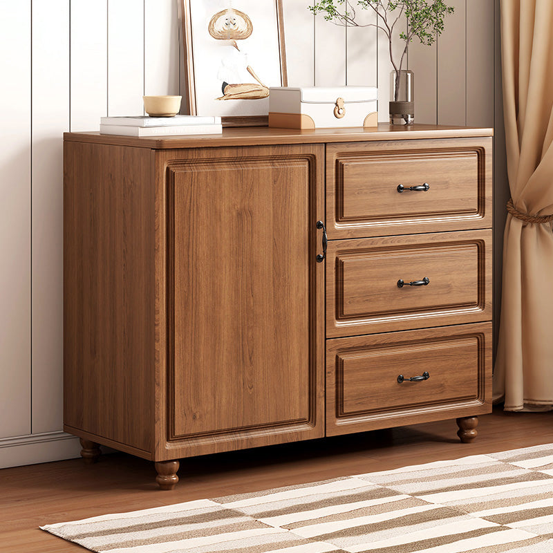 Mid Century Modern Accent Chest  Rectangle Chest with Drawers