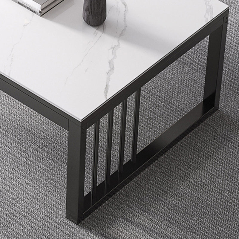 No Distressing Sled Coffee Table Rectangle Slate Single Coffee Table