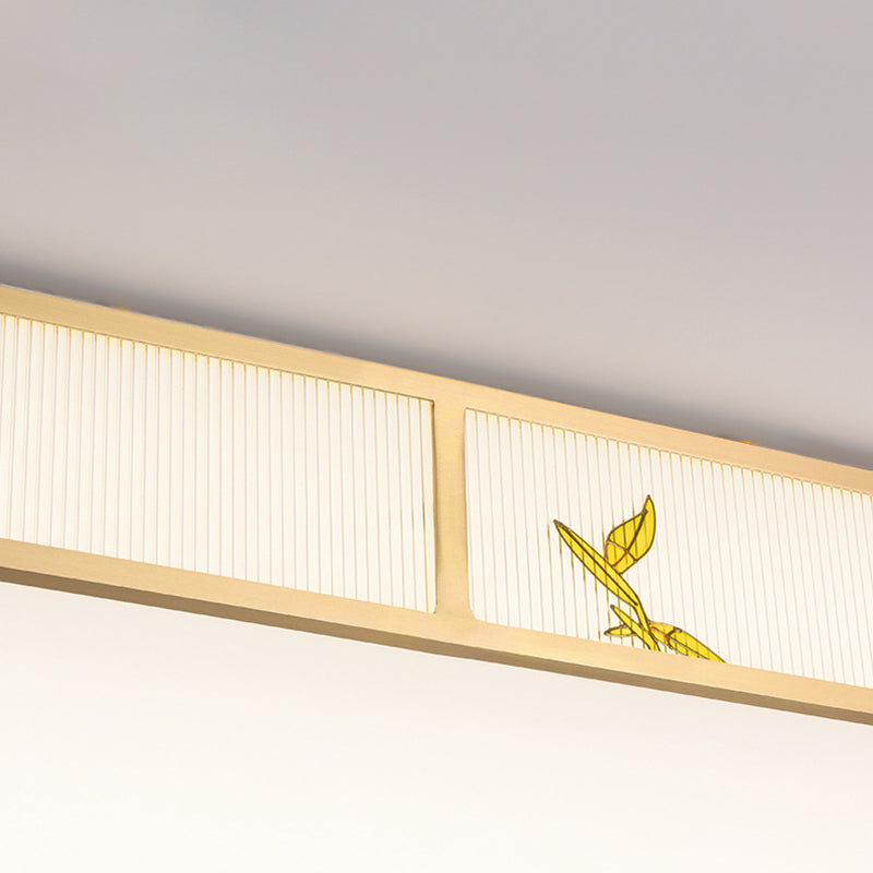 Modern Ceiling Lighting Fixture Creative LED Flush Mount Light Fixture with Acrylic Shade