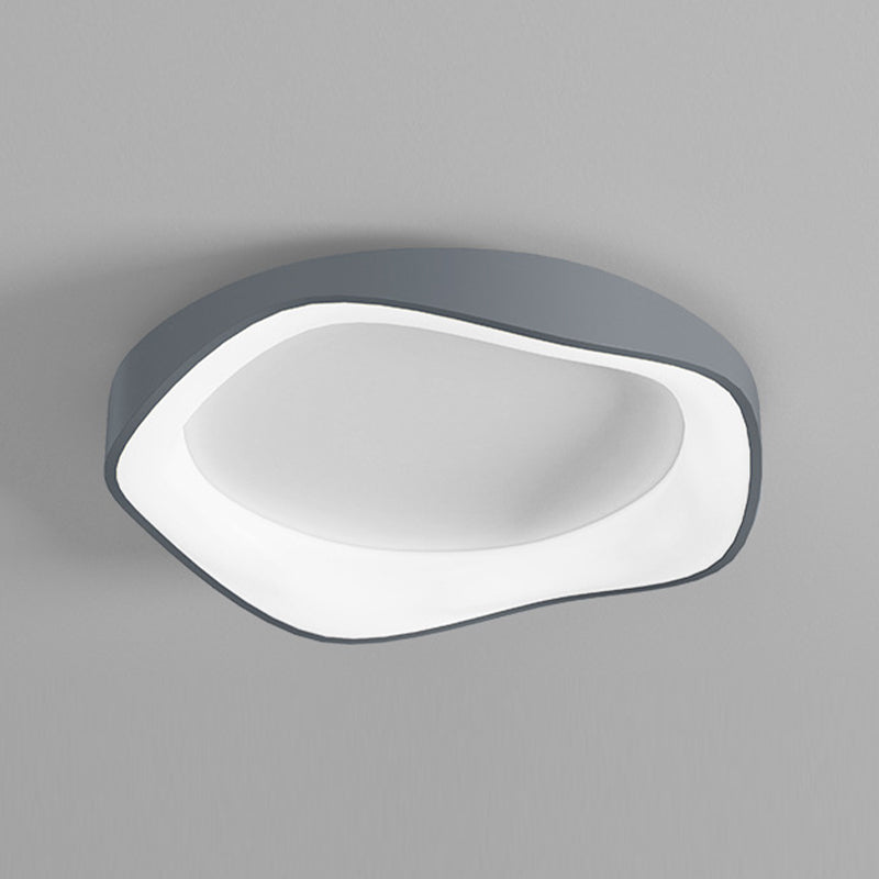 Nordic Flush Mount Metal LED Ceiling Light Fixture for Living Room