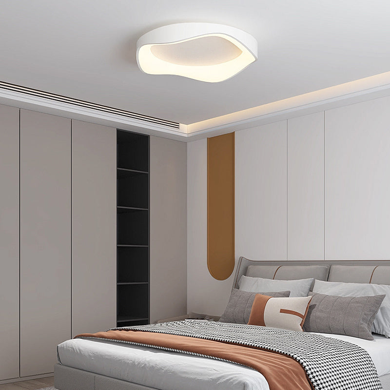 Nordic Flush Mount Metal LED Ceiling Light Fixture for Living Room