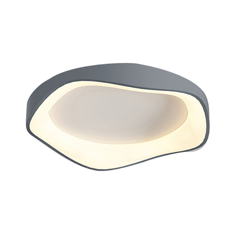 Nordic Flush Mount Metal LED Ceiling Light Fixture for Living Room