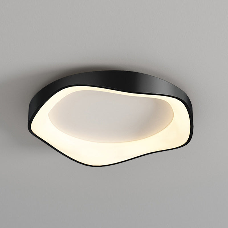 Nordic Flush Mount Metal LED Ceiling Light Fixture for Living Room