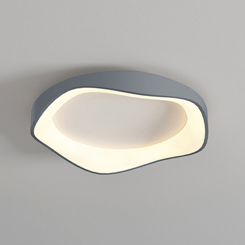 Nordic Flush Mount Metal LED Ceiling Light Fixture for Living Room