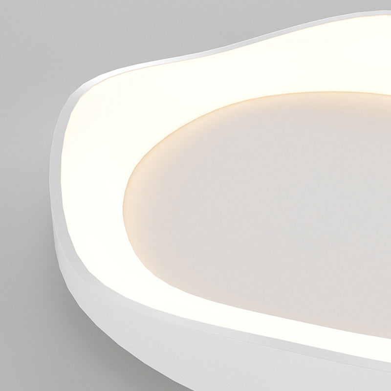 Nordic Flush Mount Metal LED Ceiling Light Fixture for Living Room