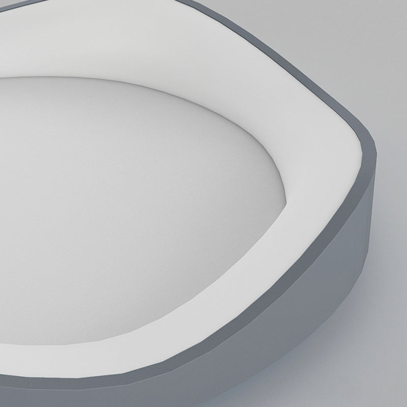 Nordic Flush Mount Metal LED Ceiling Light Fixture for Living Room