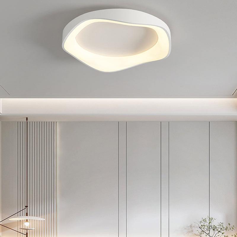 Nordic Flush Mount Metal LED Ceiling Light Fixture for Living Room