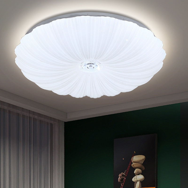 Modernism Flush Mount Acrylic LED Ceiling Light Fixture for Bedroom