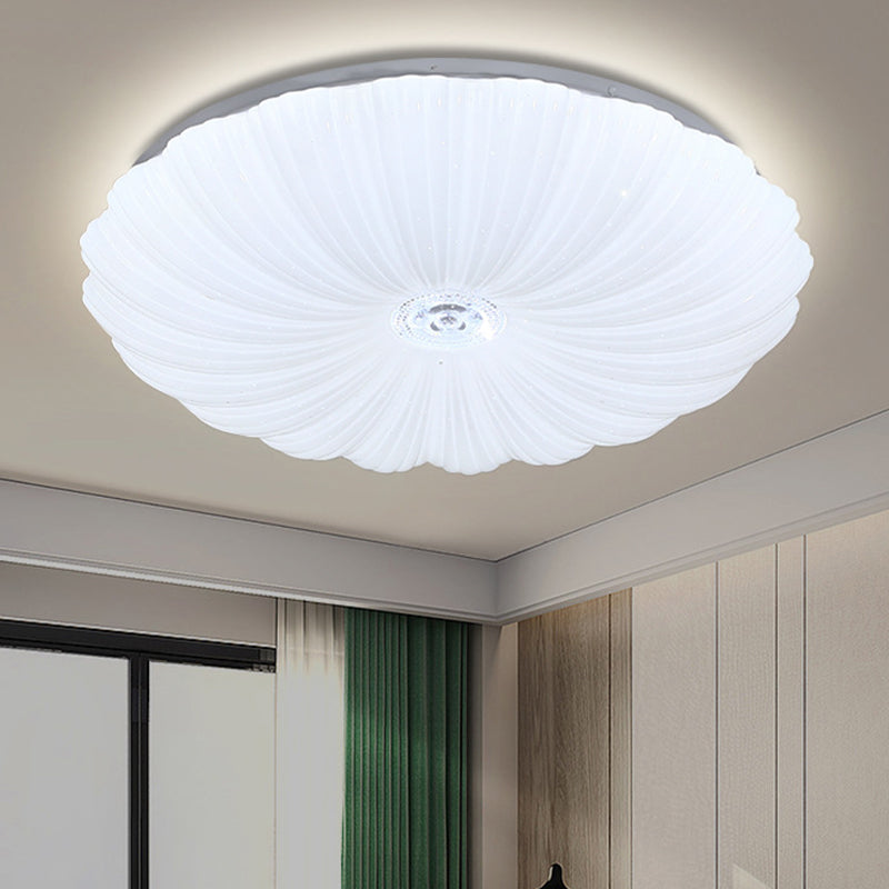 Modernism Flush Mount Acrylic LED Ceiling Light Fixture for Bedroom