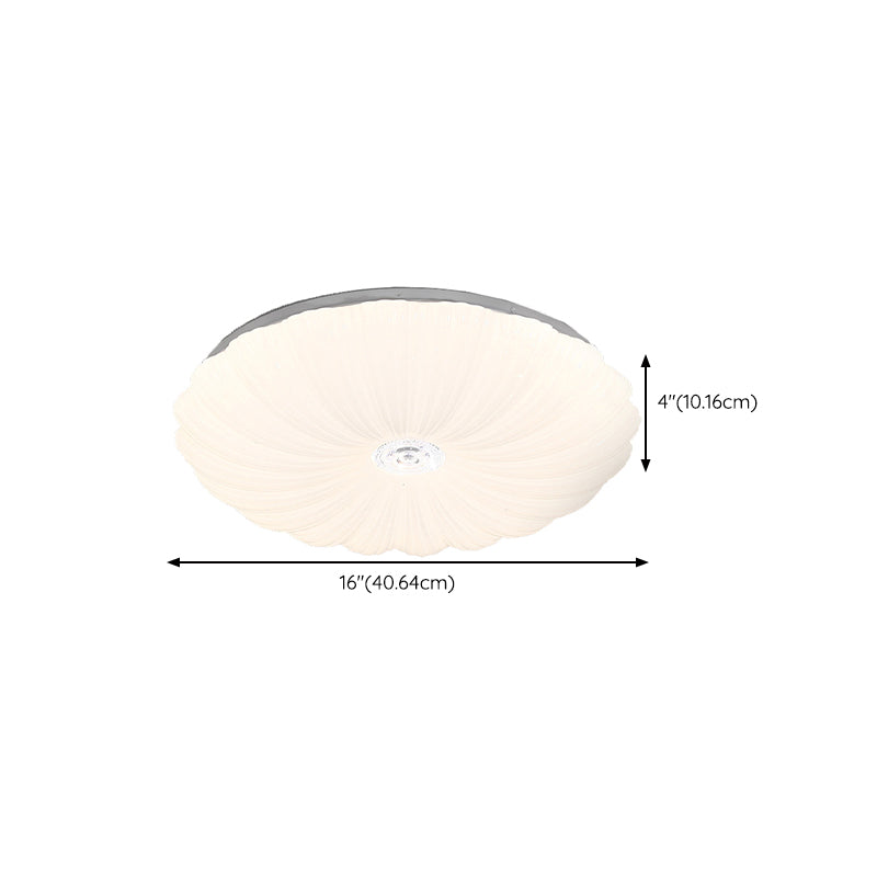 Modernism Flush Mount Acrylic LED Ceiling Light Fixture for Bedroom