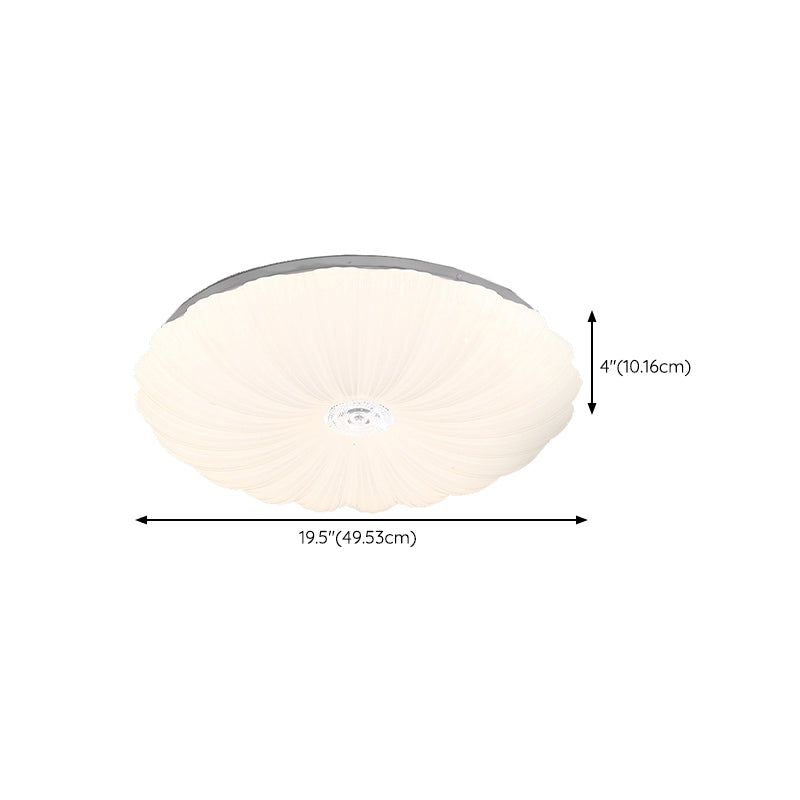 Modernism Flush Mount Acrylic LED Ceiling Light Fixture for Bedroom
