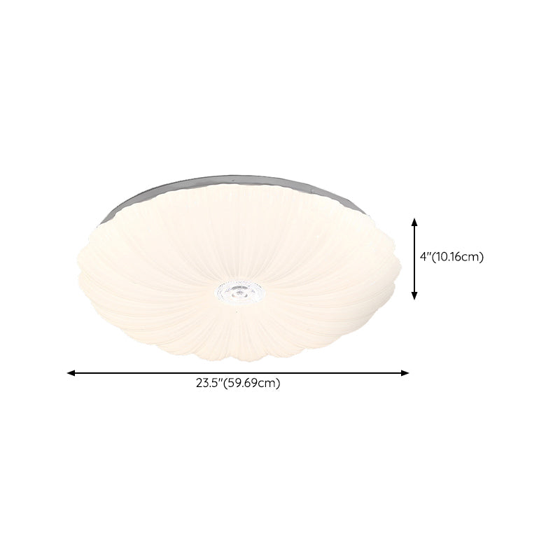 Modernism Flush Mount Acrylic LED Ceiling Light Fixture for Bedroom