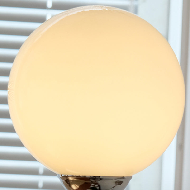 Nordic Style Wall Light Ball Shape Wall Lamp with Glass Shade for Living Room