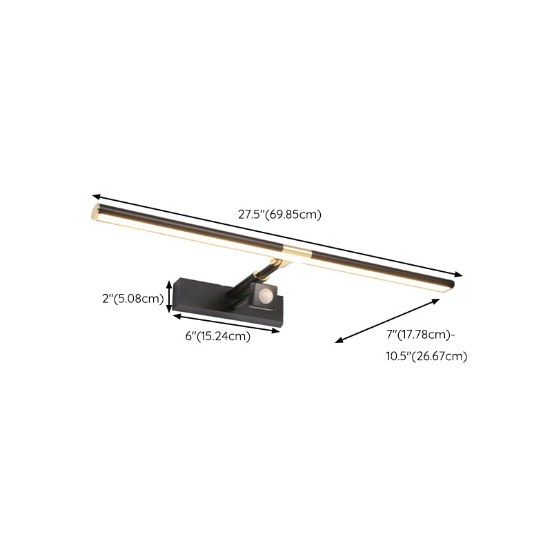 Modern Simple LED Vanity Light Strip Shape Vanity Lamp for Shower Room