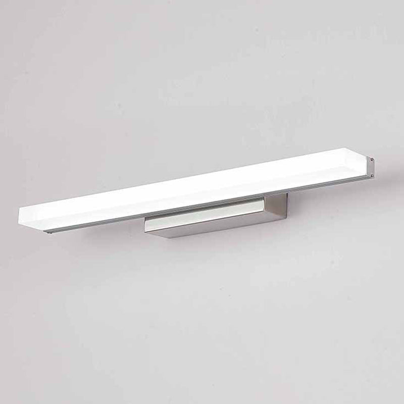 Nordic Style Vanity Light Rectangle Shape Vanity Lamp for Shower Room