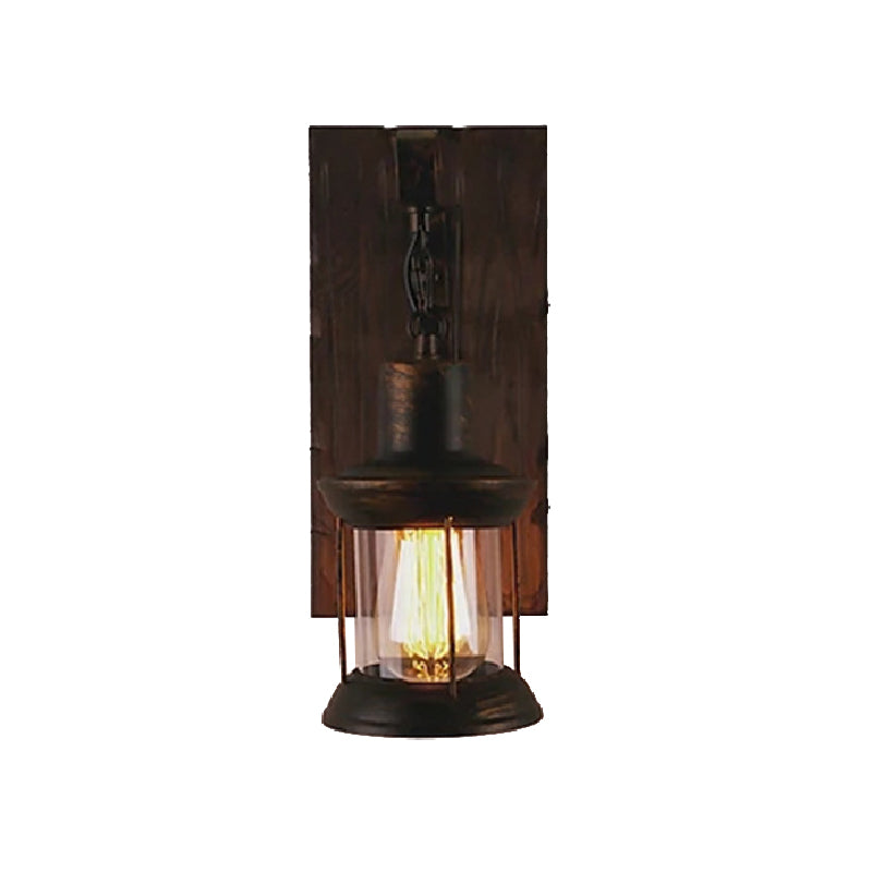 Industrial Style Vanity Light Cylinder Shape Vanity Lamp for Shower Room