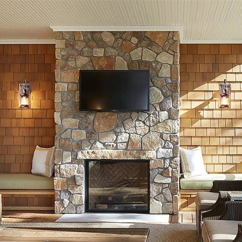 Industrial Style Vanity Light Cylinder Shape Vanity Lamp for Shower Room