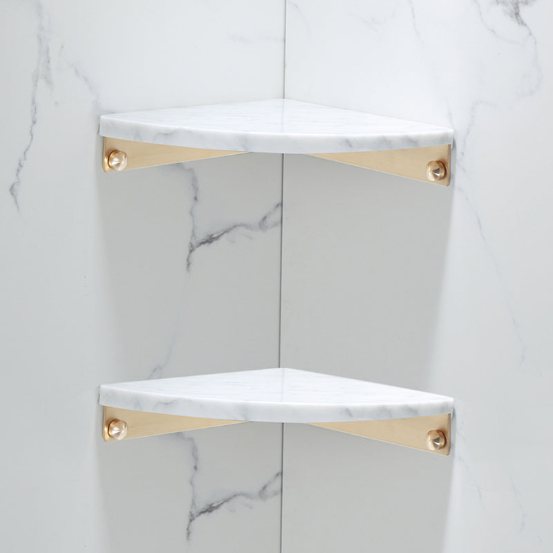 Polished Brass Bathroom Accessory Set Marble Bathroom Hardware