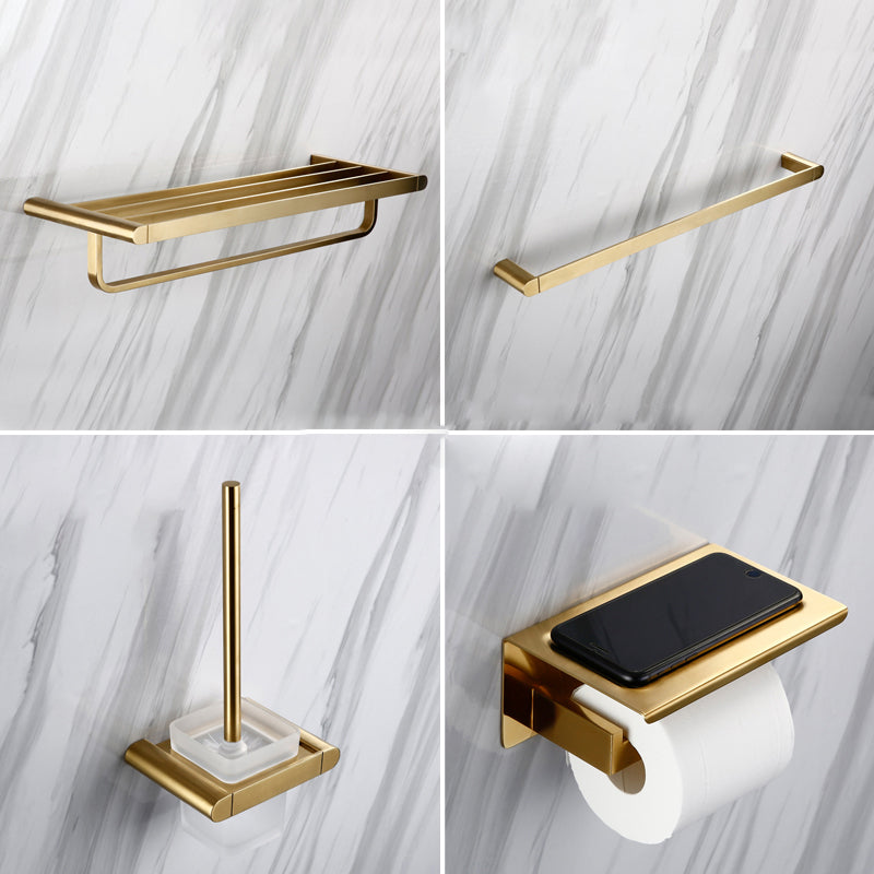 Traditional Style Brass Bathroom Accessory as Individual or as a Set in Metal