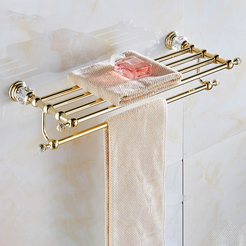 Traditional Brass Metal Bathroom Accessory As Individual Or As a Set