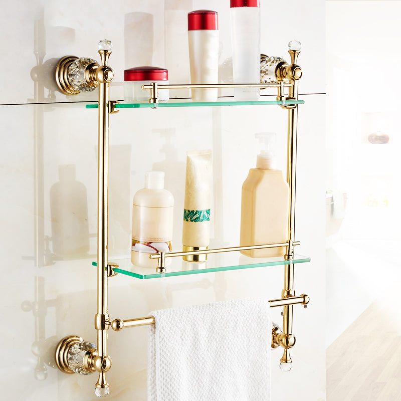 Traditional Brass Metal Bathroom Accessory As Individual Or As a Set